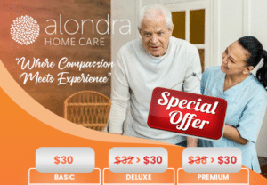 Home Care Freemont CA - Alondra Home Care Promo:  locked-in rate for any levels of care for your family